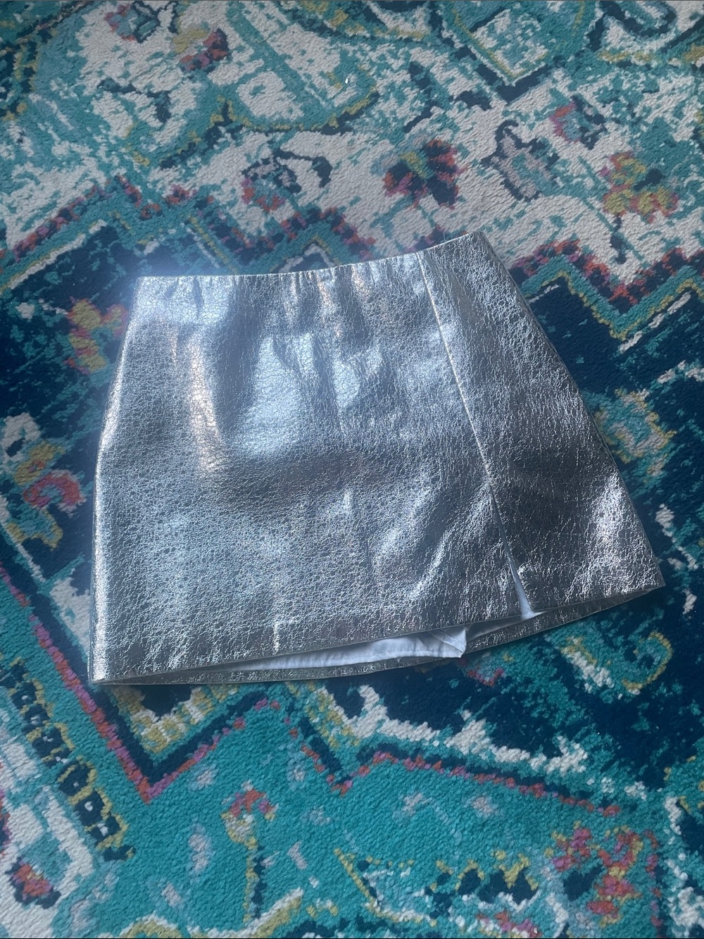 Amanda Uprichard Metallic Skort
